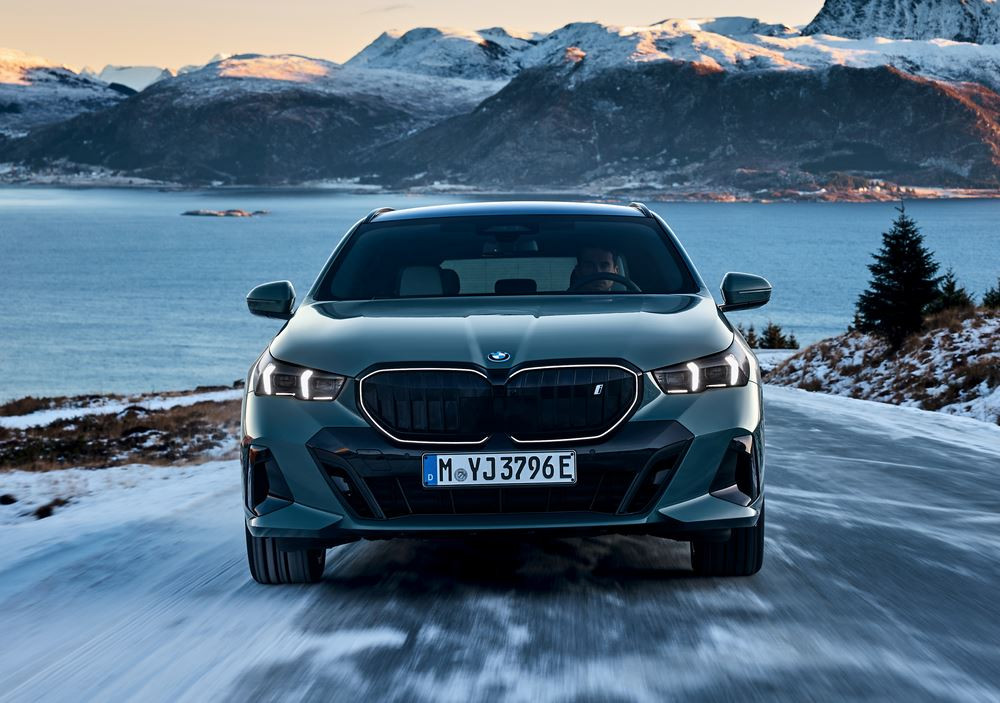 La BMW i5 eDrive40 Touring électrique affiche près de 500 kilomètres d'autonomie
