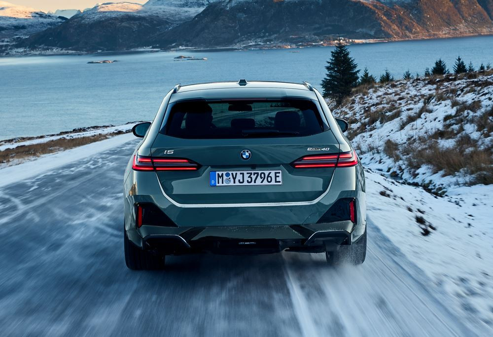 La BMW i5 eDrive40 Touring électrique affiche près de 500 kilomètres d'autonomie