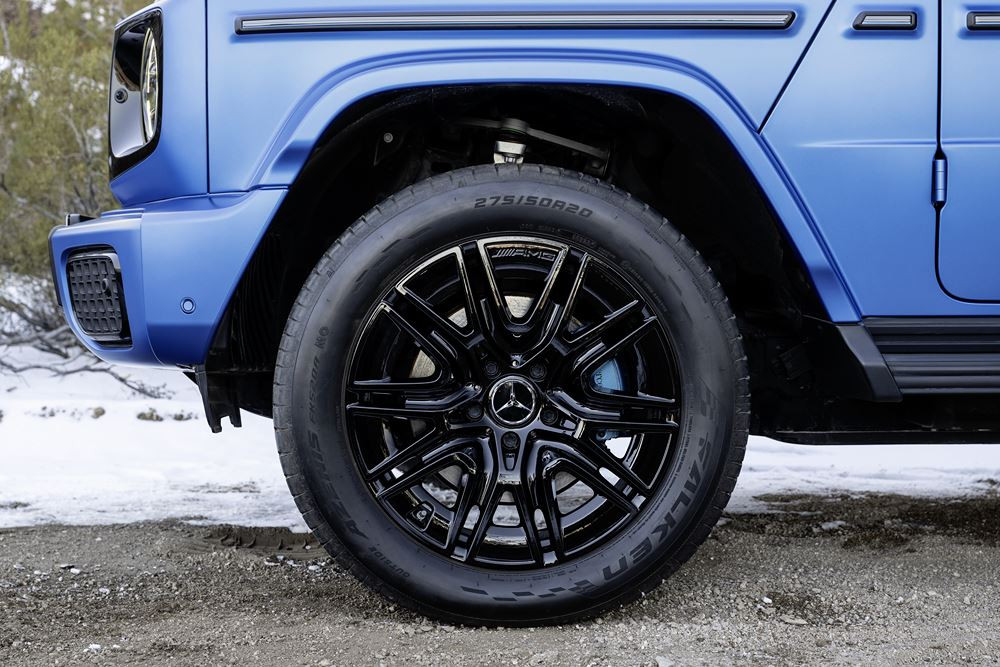 La Mercedes-Benz Classe G 580 électrique affiche une autonomie WLTP allant jusqu'à 473 kilomètres