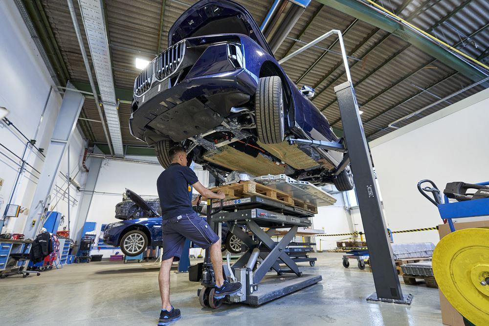 Le centre de recyclage et de désassemblage BMW trace la voie vers l'économie circulaire