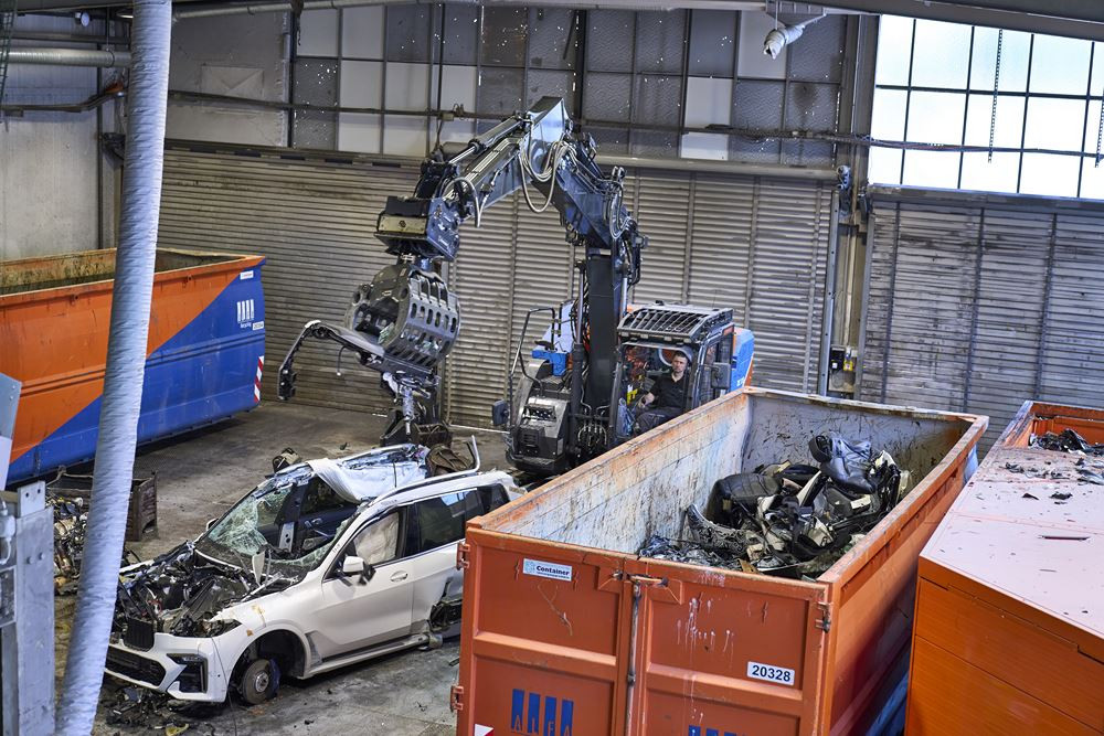 Le centre de recyclage et de désassemblage BMW trace la voie vers l'économie circulaire
