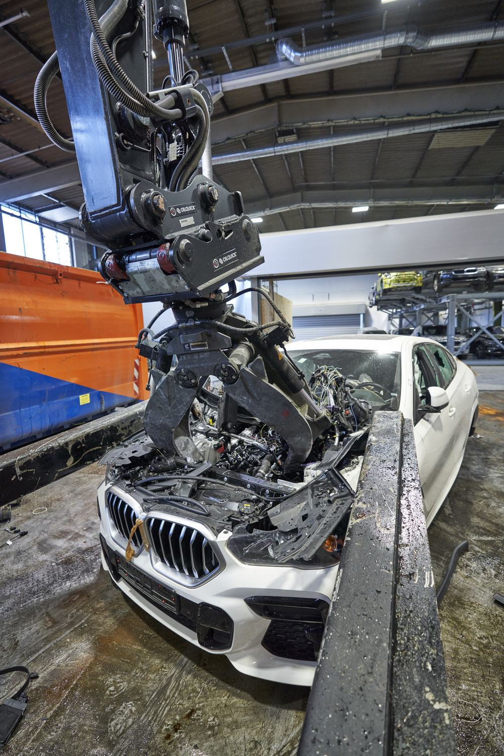 Le centre de recyclage et de désassemblage BMW trace la voie vers l'économie circulaire