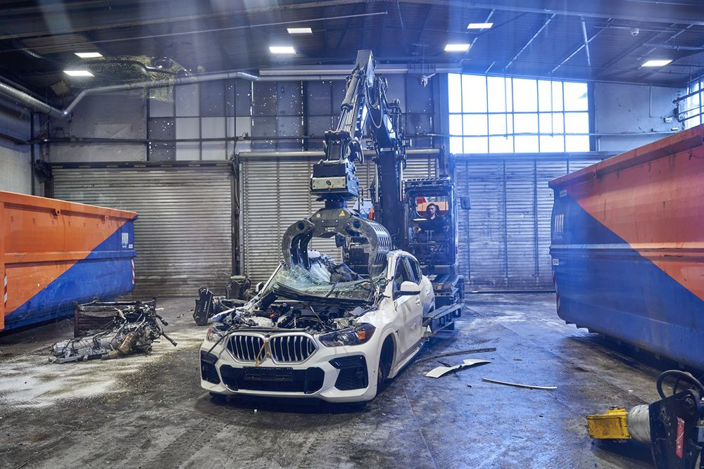 Le centre de recyclage et de désassemblage BMW trace la voie vers l'économie circulaire