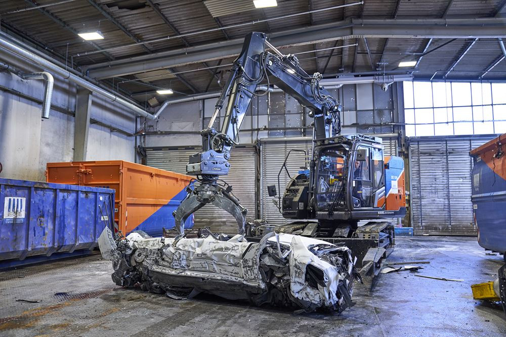 Le centre de recyclage et de désassemblage BMW trace la voie vers l'économie circulaire