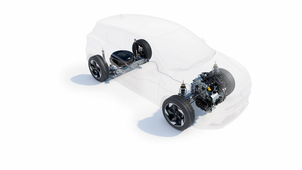 Le Renault Captur bicarburation essence / GPL Eco-G 120 ch affiche 117 g de CO au km