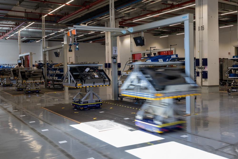 L'assemblage modulaire automobile fonctionne sans rythme de travail uniforme