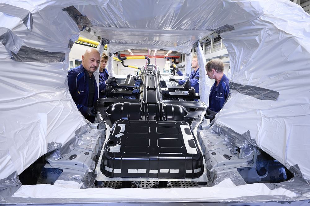 Le centre de recherche et d'innovation BMW de Munich produit la BMW iX5 Hydrogen