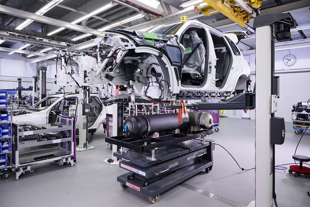 Le centre de recherche et d'innovation BMW de Munich produit la BMW iX5 Hydrogen