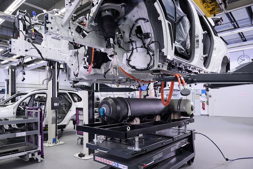 Le centre de recherche et d'innovation BMW de Munich produit la BMW iX5 Hydrogen