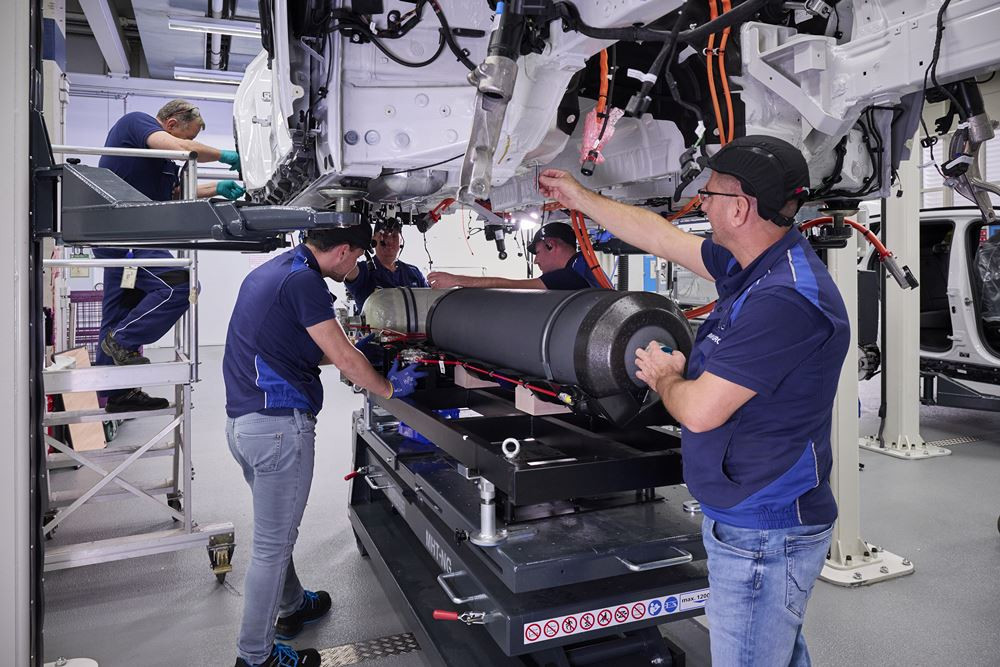 Le centre de recherche et d'innovation BMW de Munich produit la BMW iX5 Hydrogen