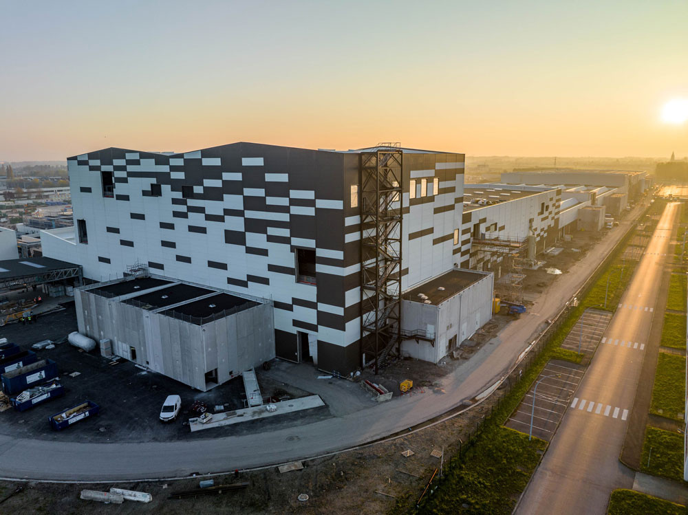 La gigafactory d'ACC de Billy-Berclau/Douvrin dispose d'une capacité de production initiale de 13 GWh