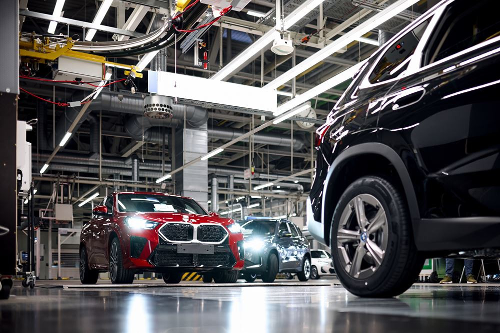 Découverte des chaînes de montage de l'usine BMW de Ratisbonne