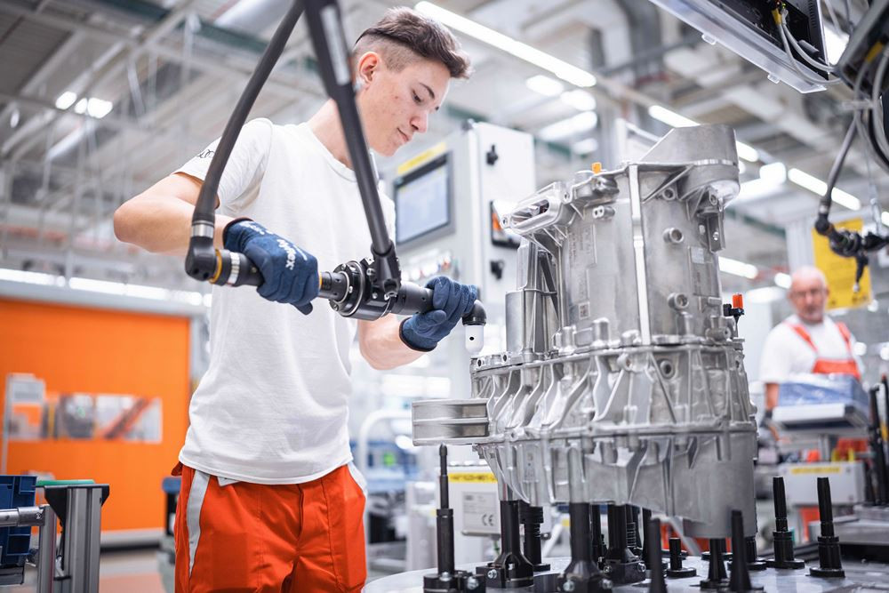 L'usine Audi de Gyor en Hongrie produit les moteurs électriques destinés à la plateforme PPE