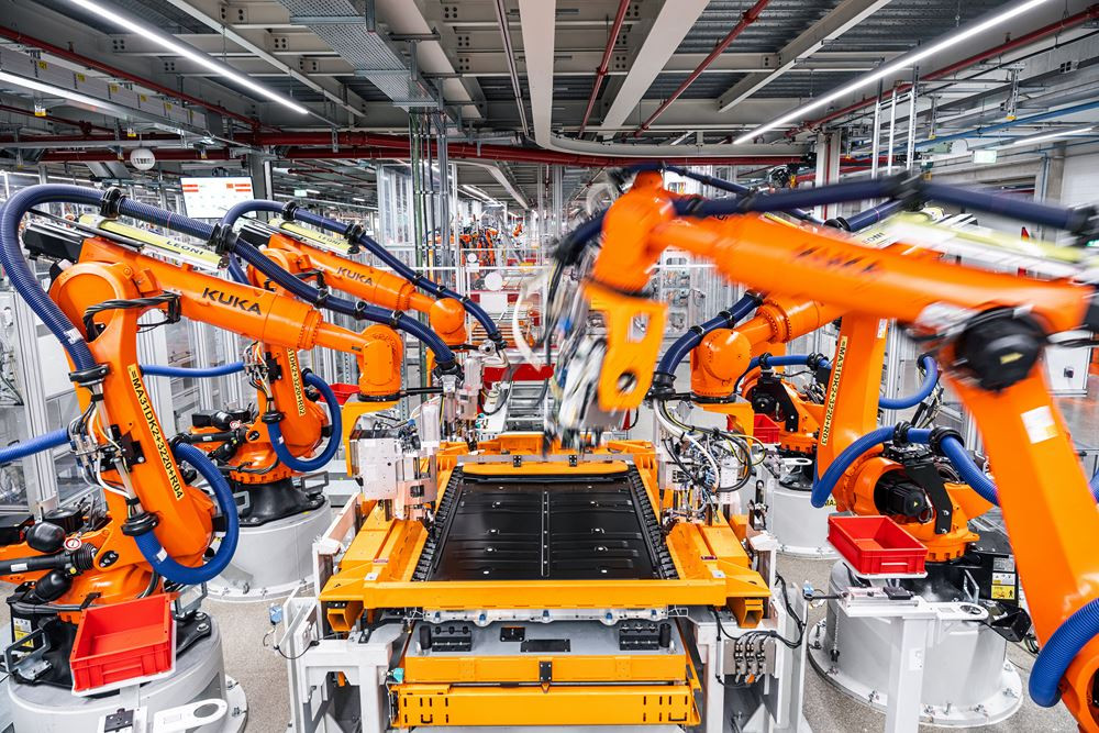 Le site Audi d'Ingolstadt assure la production du Q6 e-tron et de sa batterie haute tension
