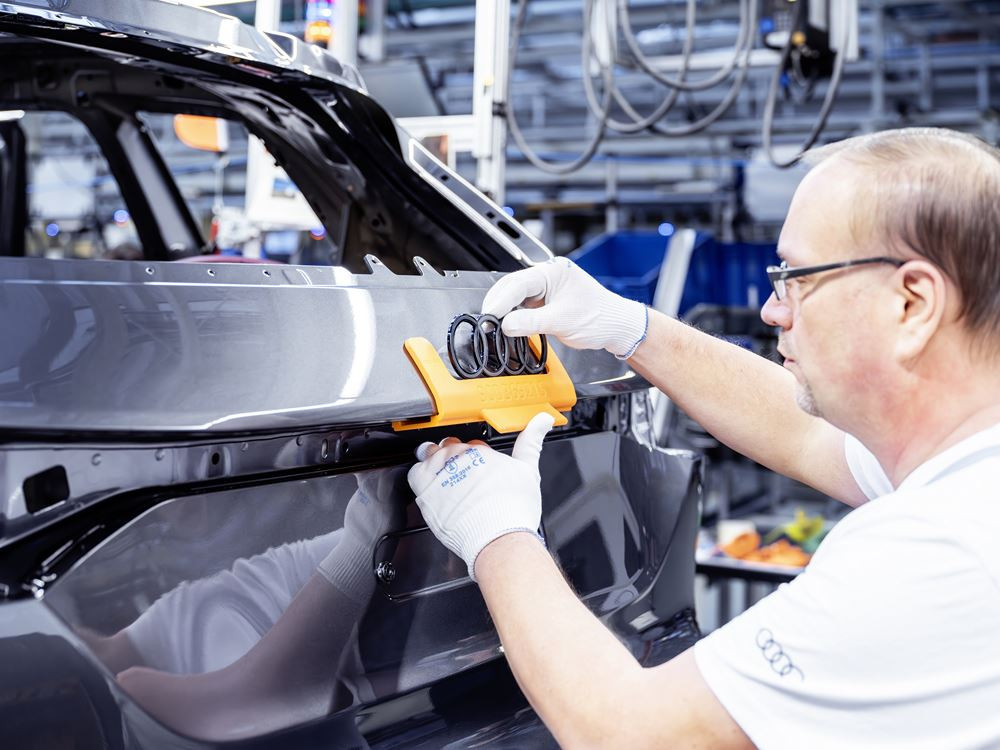 Le site Audi d'Ingolstadt assure la production du Q6 e-tron et de sa batterie haute tension