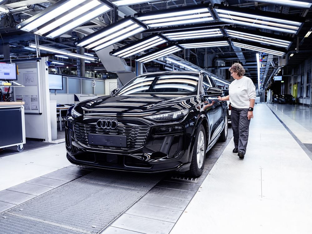 Le site Audi d'Ingolstadt assure la production du Q6 e-tron et de sa batterie haute tension