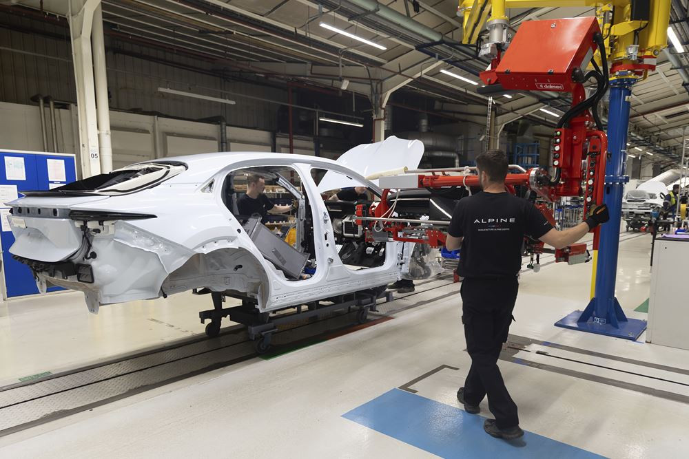 L'usine historique d'Alpine de Dieppe assure la fabrication de l'A390 électrique