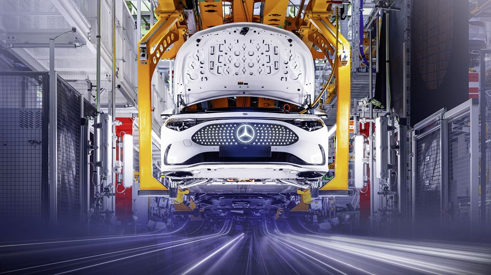 L'usine Mercedes-Benz de Rastatt assure la production du CLA de nouvelle génération