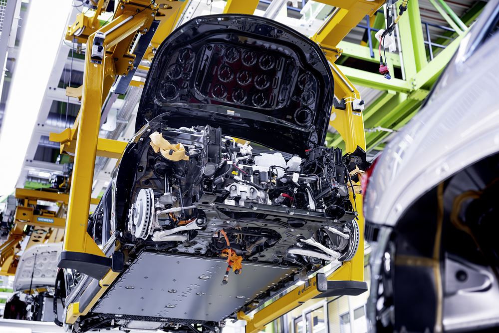 L'usine Mercedes-Benz de Rastatt assure la production du CLA de nouvelle génération
