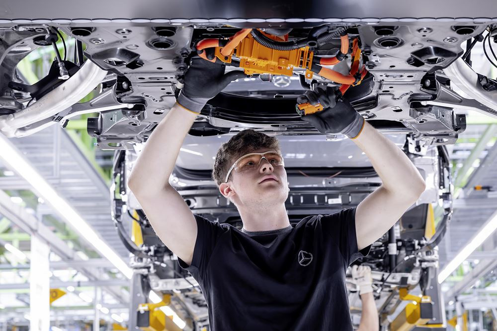 L'usine Mercedes-Benz de Rastatt assure la production du CLA de nouvelle génération