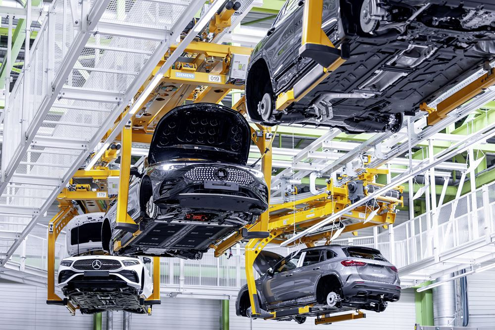 L'usine Mercedes-Benz de Rastatt assure la production du CLA de nouvelle génération