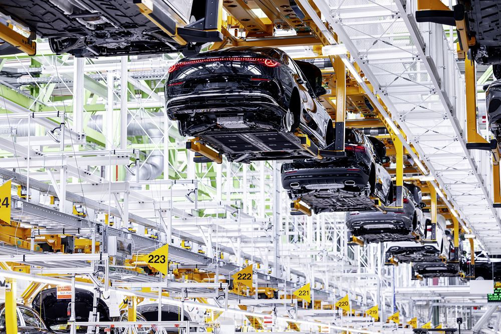 L'usine Mercedes-Benz de Rastatt assure la production du CLA de nouvelle génération