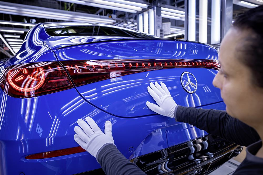 L'usine Mercedes-Benz de Rastatt assure la production du CLA de nouvelle génération