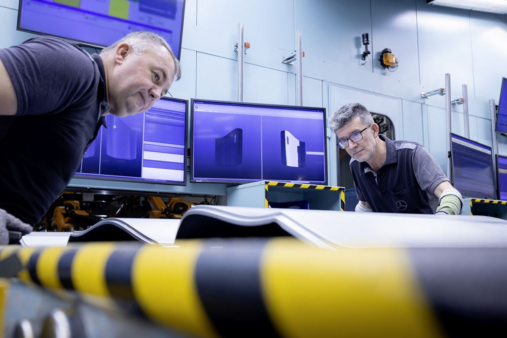 L'usine Mercedes-Benz de Rastatt assure la production du CLA de nouvelle génération