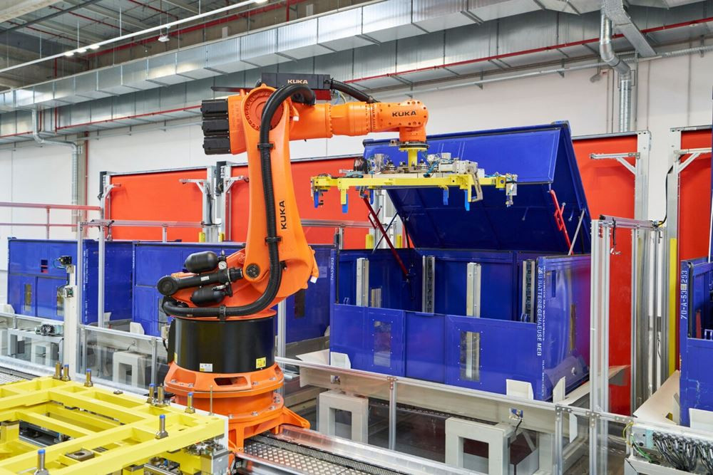 La ligne d'assemblage de batteries Skoda de Mlada Boleslav peut produire 1 100 systèmes de batteries "cell-to-pack" par jour