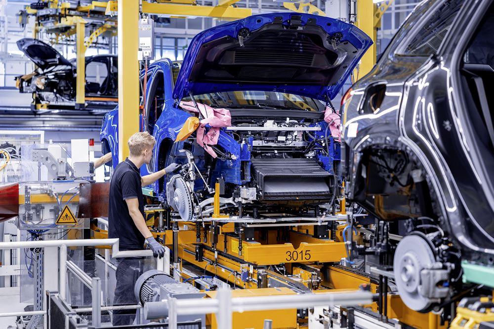 L'usine Mercedes-Benz de Brême assure la production de onze modèles différents