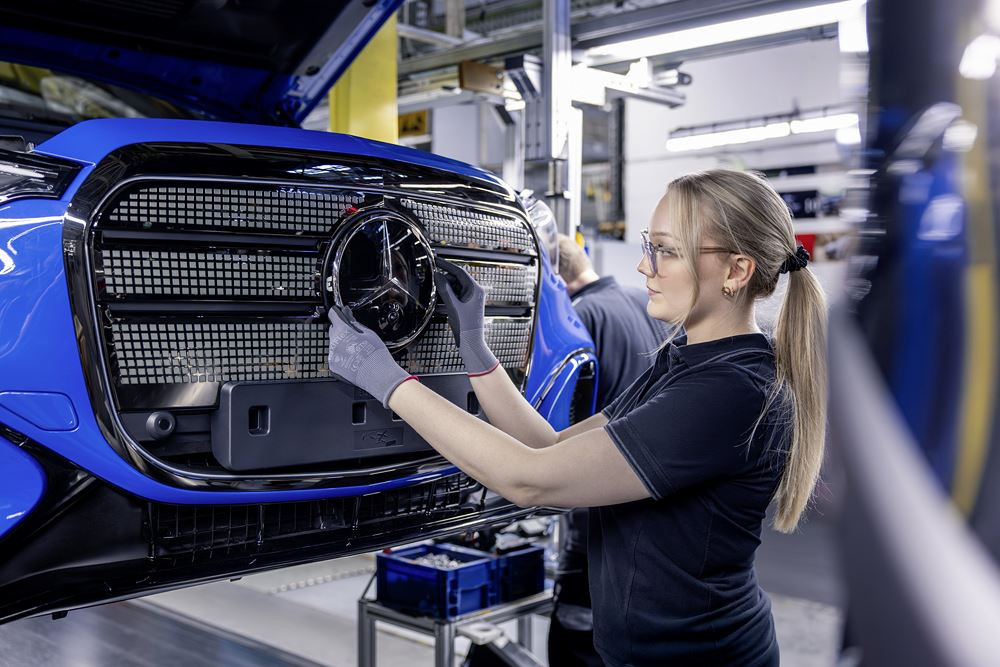 L'usine Mercedes-Benz de Brême assure la production de onze modèles différents