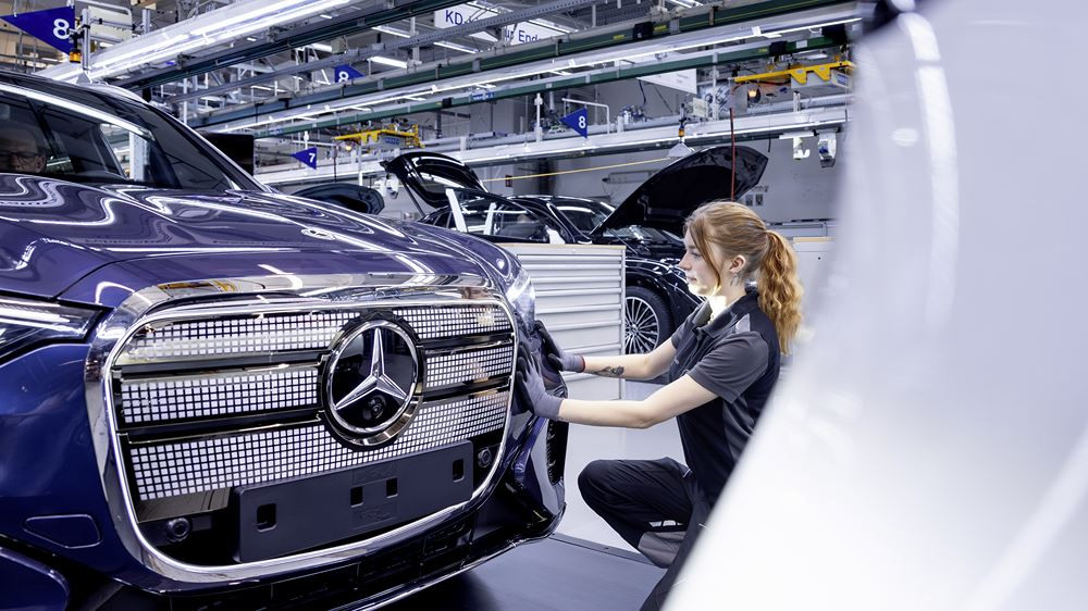 L'usine Mercedes-Benz de Brême assure la production de onze modèles différents