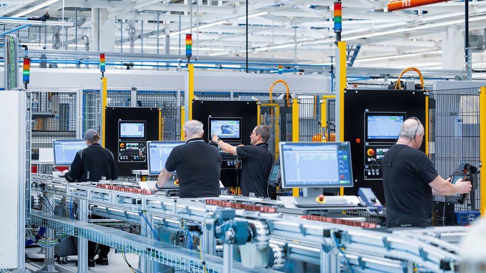L'usine Mercedes-Benz de Berlin-Marienfelde assure la production à grande échelle de moteurs électriques à flux axial