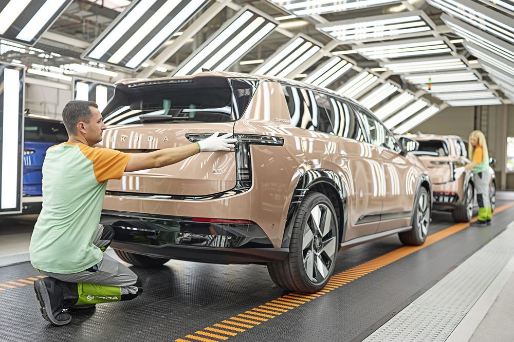 L'usine principale Skoda de Mlada Boleslav assure la production en série du Peaq électrique