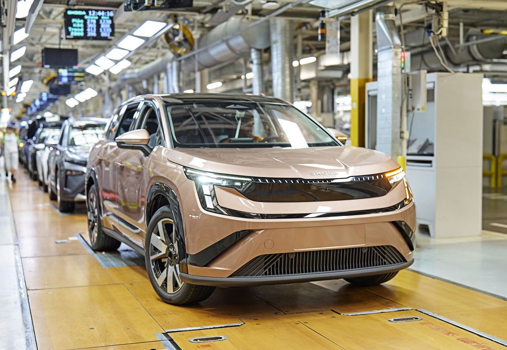 L'usine principale Skoda de Mlada Boleslav assure la production en série du Peaq électrique