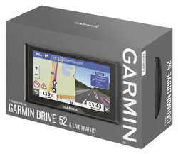 Le GPS Garmin Drive 52 est doté d‘un écran de 5 pouces