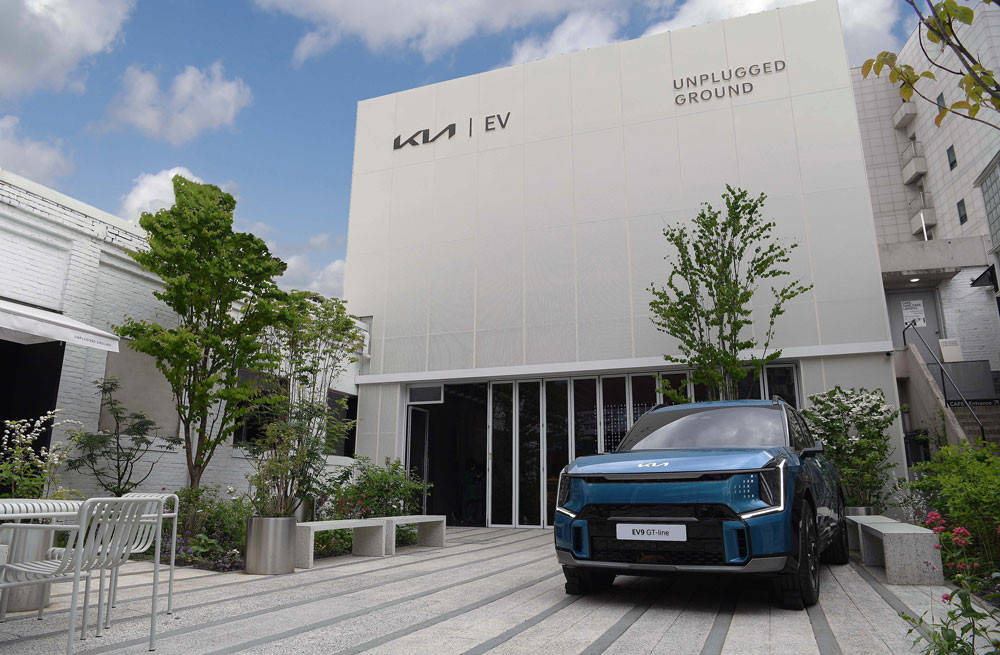 Le SUV électrique Kia EV9 propose des mises à jour logicielles à distance