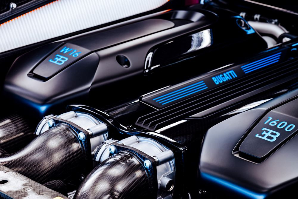 Moteur Bugatti W16 8.0 litres: le dernier 16 cylindres du genre
