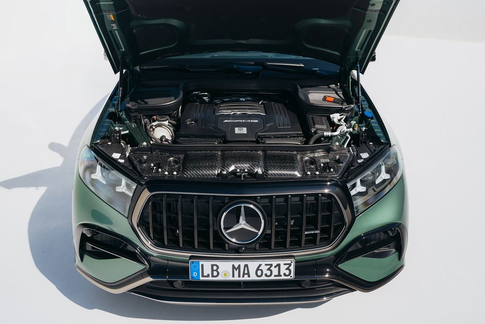 Le moteur V8 biturbo 4.0 litres Mercedes-AMG délivre 612 ch et 850 Nm de couple