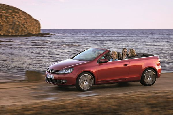 Retour estival de la nouvelle Volkswagen Golf Cabriolet