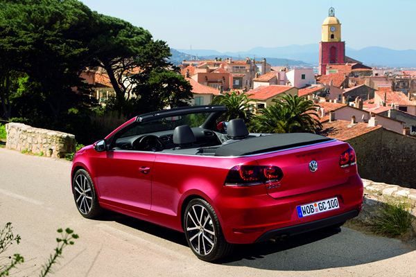 Retour estival de la nouvelle Volkswagen Golf Cabriolet