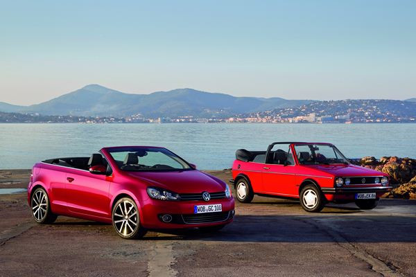 Retour estival de la nouvelle Volkswagen Golf Cabriolet