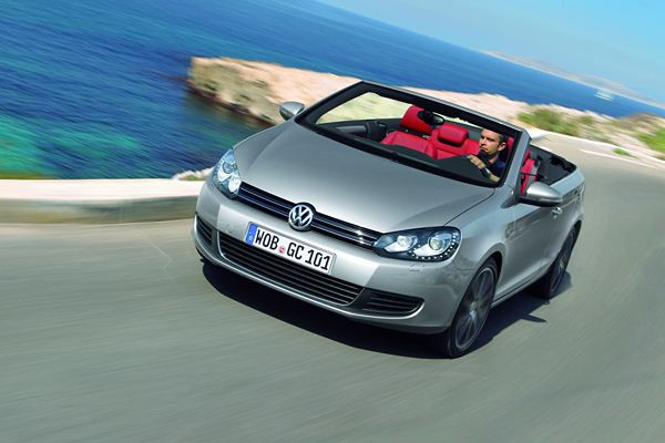 Retour estival de la nouvelle Volkswagen Golf Cabriolet