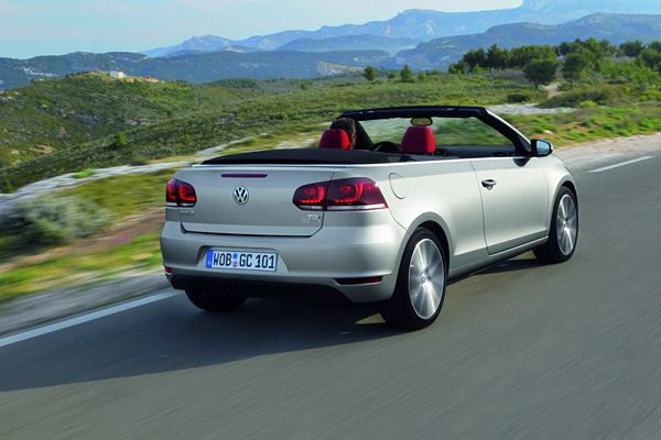 Retour estival de la nouvelle Volkswagen Golf Cabriolet