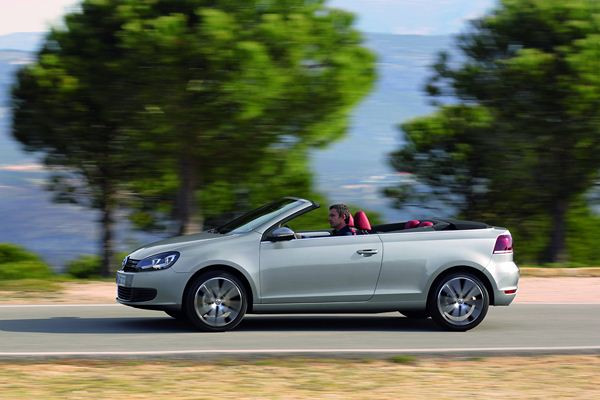 Retour estival de la nouvelle Volkswagen Golf Cabriolet