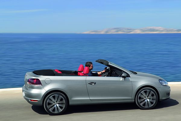 Retour estival de la nouvelle Volkswagen Golf Cabriolet