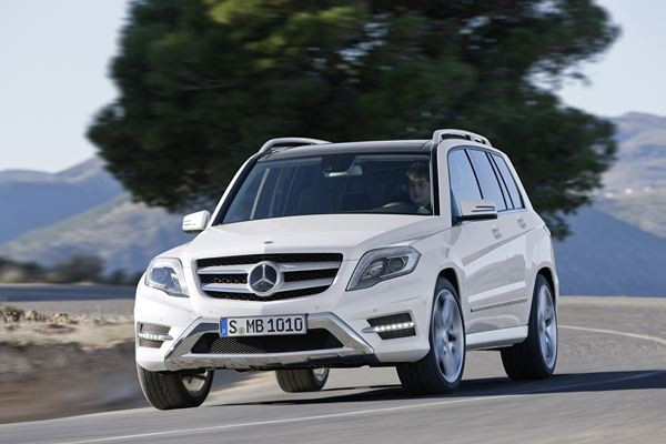 Le Mercedes GLK s'offre un léger restylage de mi-parcours