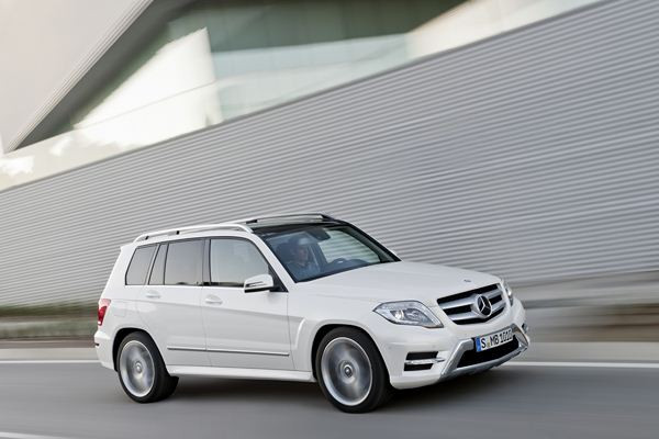 Le Mercedes GLK s'offre un léger restylage de mi-parcours