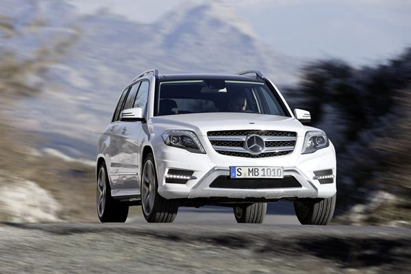 Le Mercedes GLK s'offre un léger restylage de mi-parcours