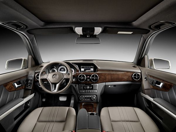 Le Mercedes GLK s'offre un léger restylage de mi-parcours